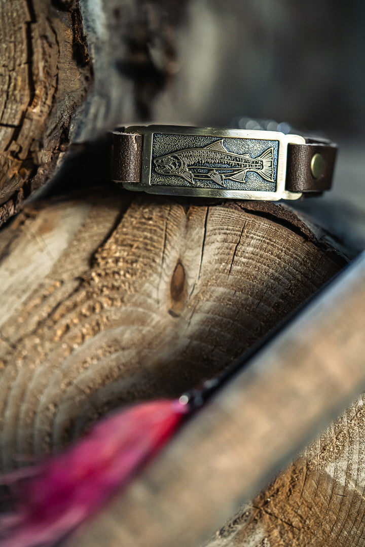 FYSH Foundation Sight Line Provisions Leather Bracelet